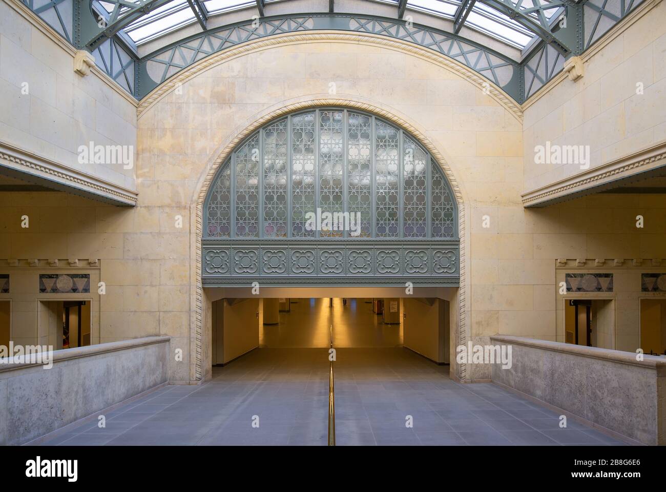 Toronto, Kanada-20. März 2020: Leerer Bahnhof der Union in Toronto während der Covid-19-Pandemie (Coronavirus) mit umgesetzten Reisebeschränkungen Stockfoto