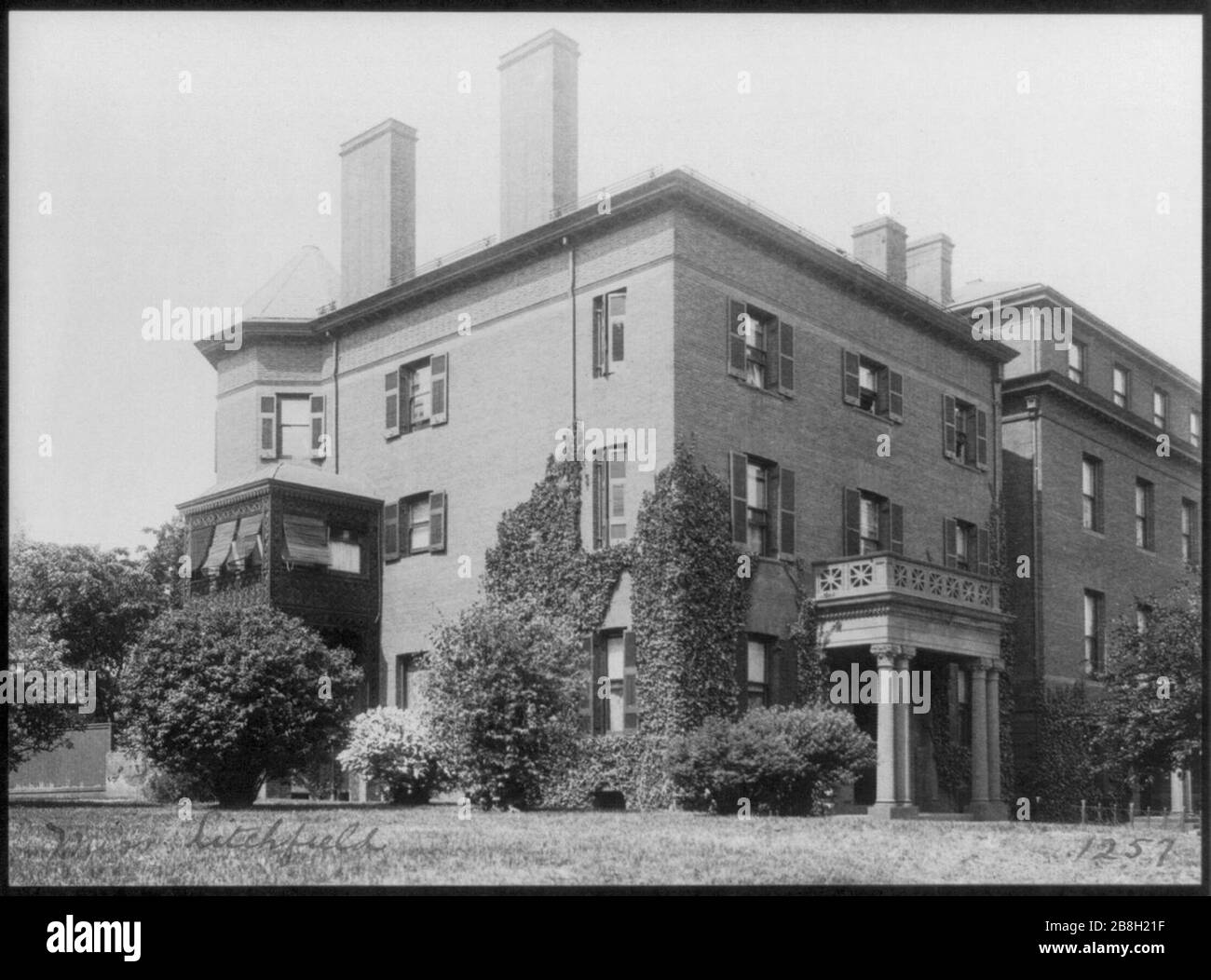 Grace Denio Litchfield's home, 2010 Mass. Ave., N.W. Washington, D.C. Stockfoto