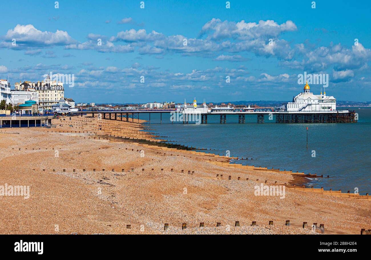 Eastbourne Pier, Eastbourne, East Sussex, England, UK. Stockfoto
