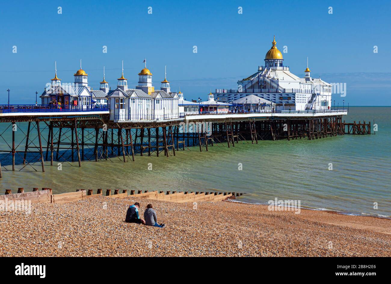 Eastbourne Pier, Eastbourne, East Sussex, England, UK. Stockfoto
