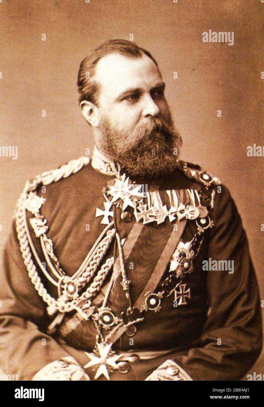 Großfürst Ludwig IV. Von Hessen-Darmstaedter und von Rhein. Stockfoto