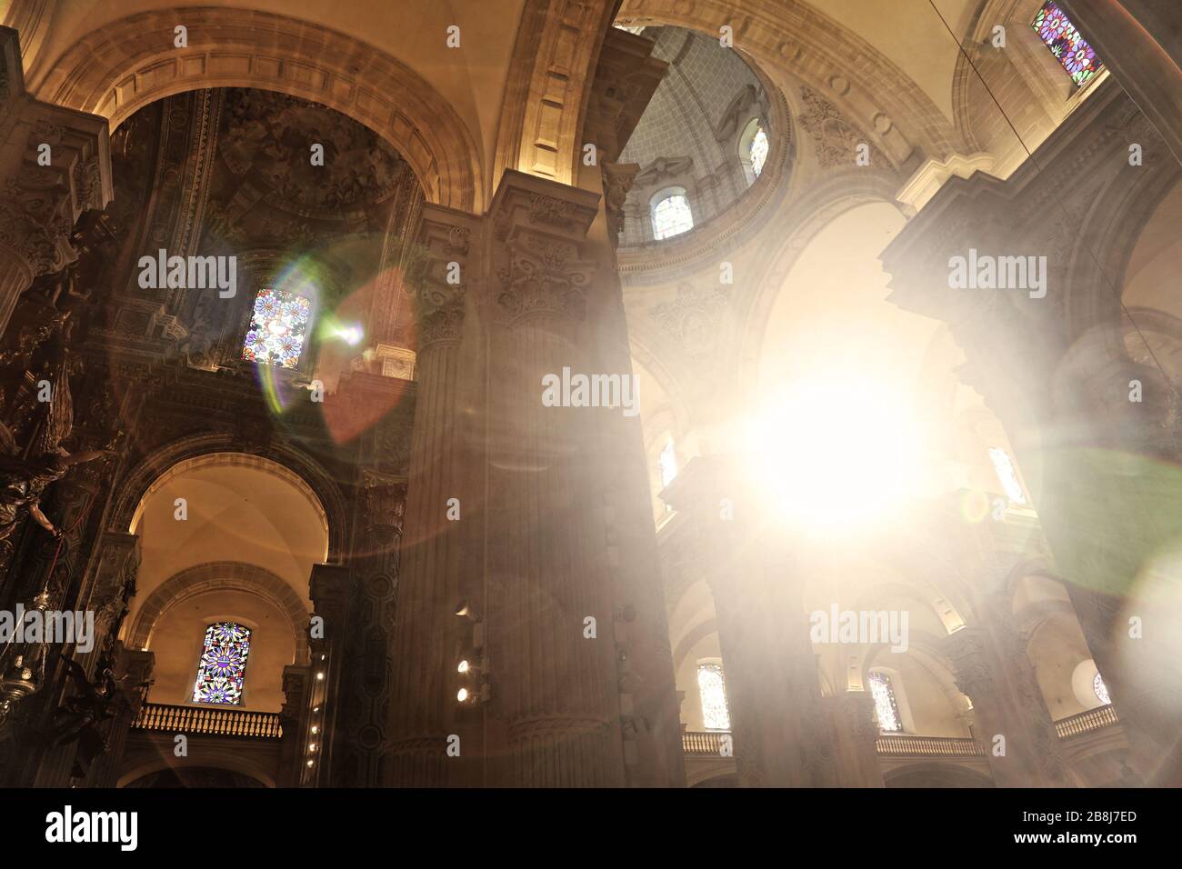 El Divino Salvador, Sevilla, Spanien Stockfoto