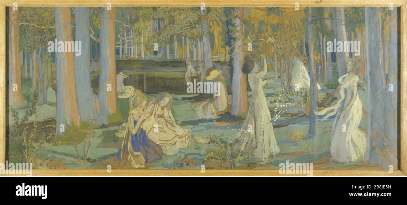 The Sacred Wood Maurice Denis (18701943). "Le Bois Sacré". Esquisse