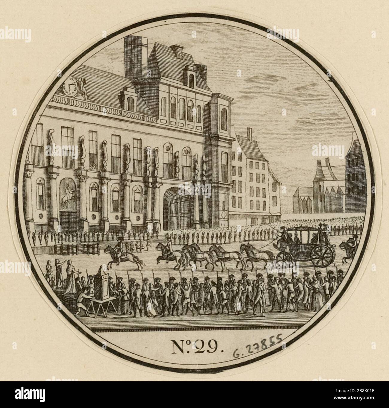17.dito King besucht das Hotel de Ville in Paris und trägt die Roundel NLE. Eine Million Zuschauer und Schauspieler Männer auf einmal .. (IT) Stockfoto