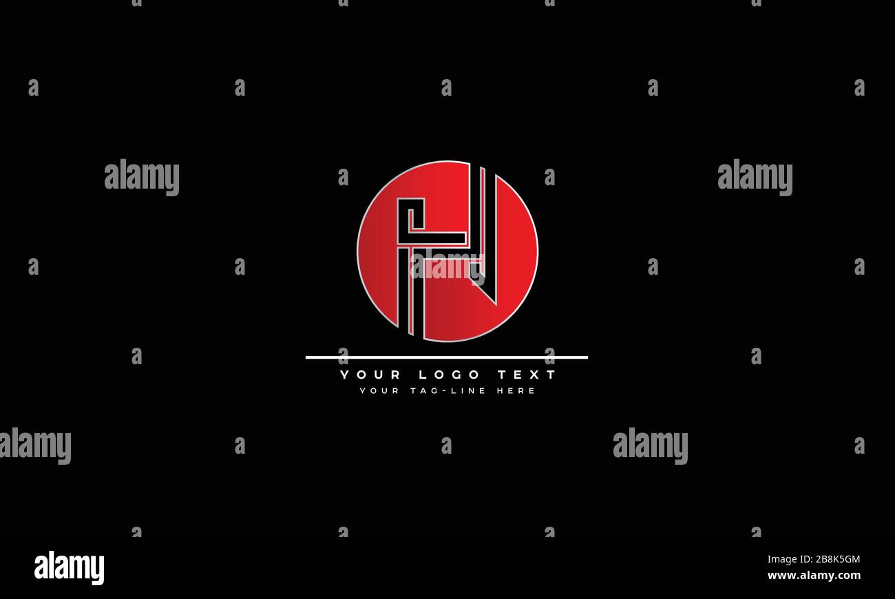 Abstraktes Design mit H-Logo. H Symbolvorlage Stock Vektor