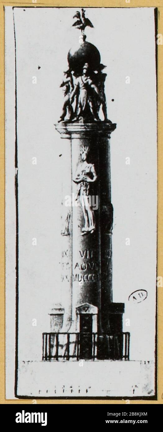 Projekt der Spalte Juli (TF) Stockfoto