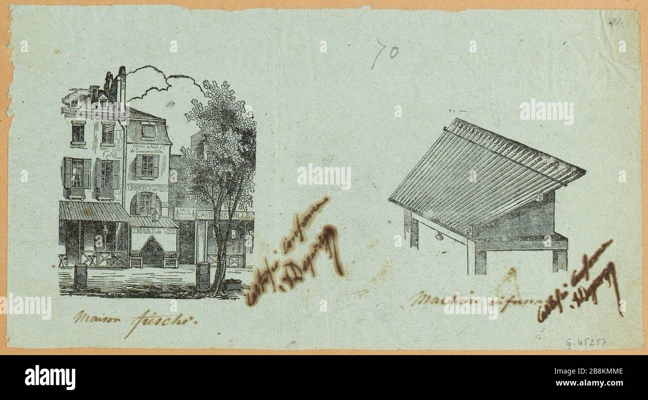 Maison Fieschi / Machine Infernal (TF) Stockfoto