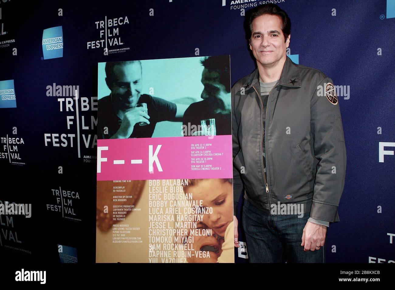 New York, NY, USA. April 2010. Yul Vazquez in den "Hard Core"-Filmshorts im SVA Theatre. Kredit: Steve Mack/Alamy Stockfoto