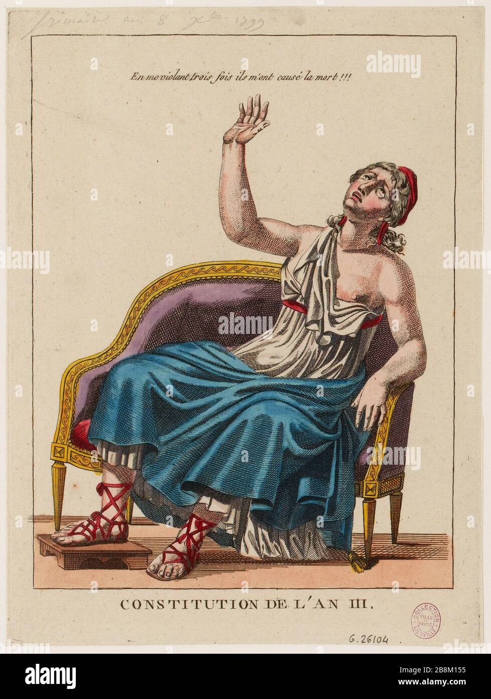 Constitution de l'3. (TI) Stockfoto