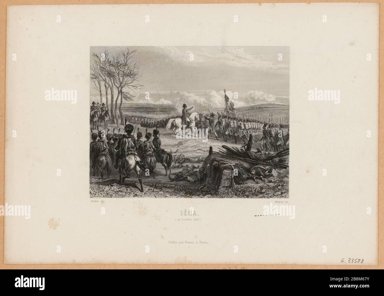 Jena / (14. Oktober 1806) (TI) Stockfoto