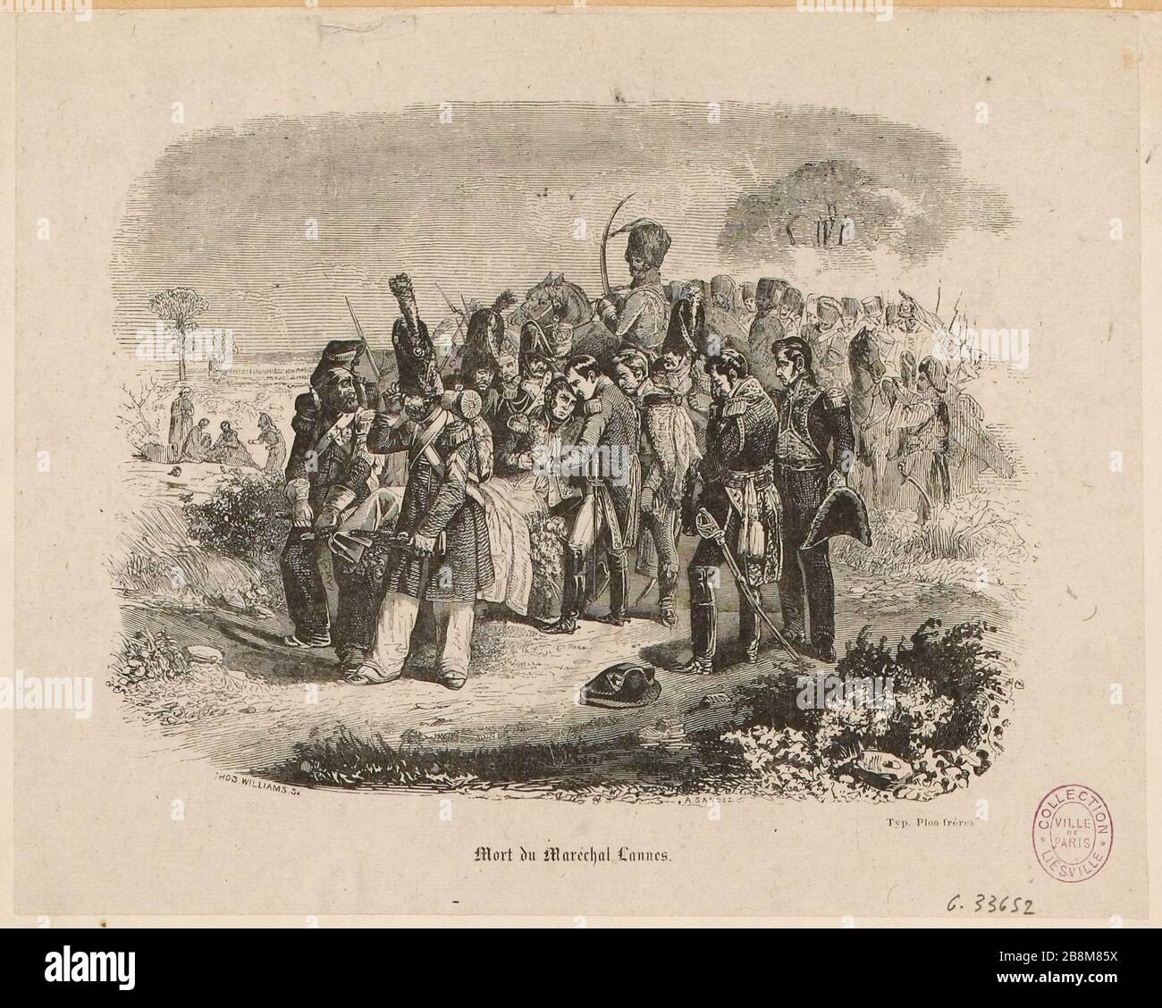 Tod von Lannes. (TI) Stockfoto