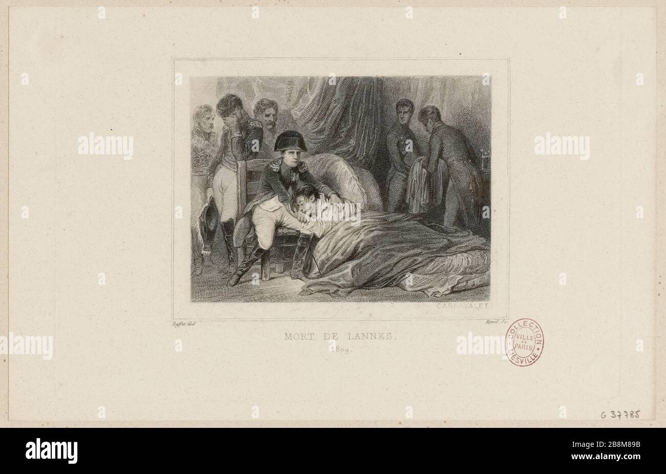 Tod Lannes / 1809 (TI) Stockfoto