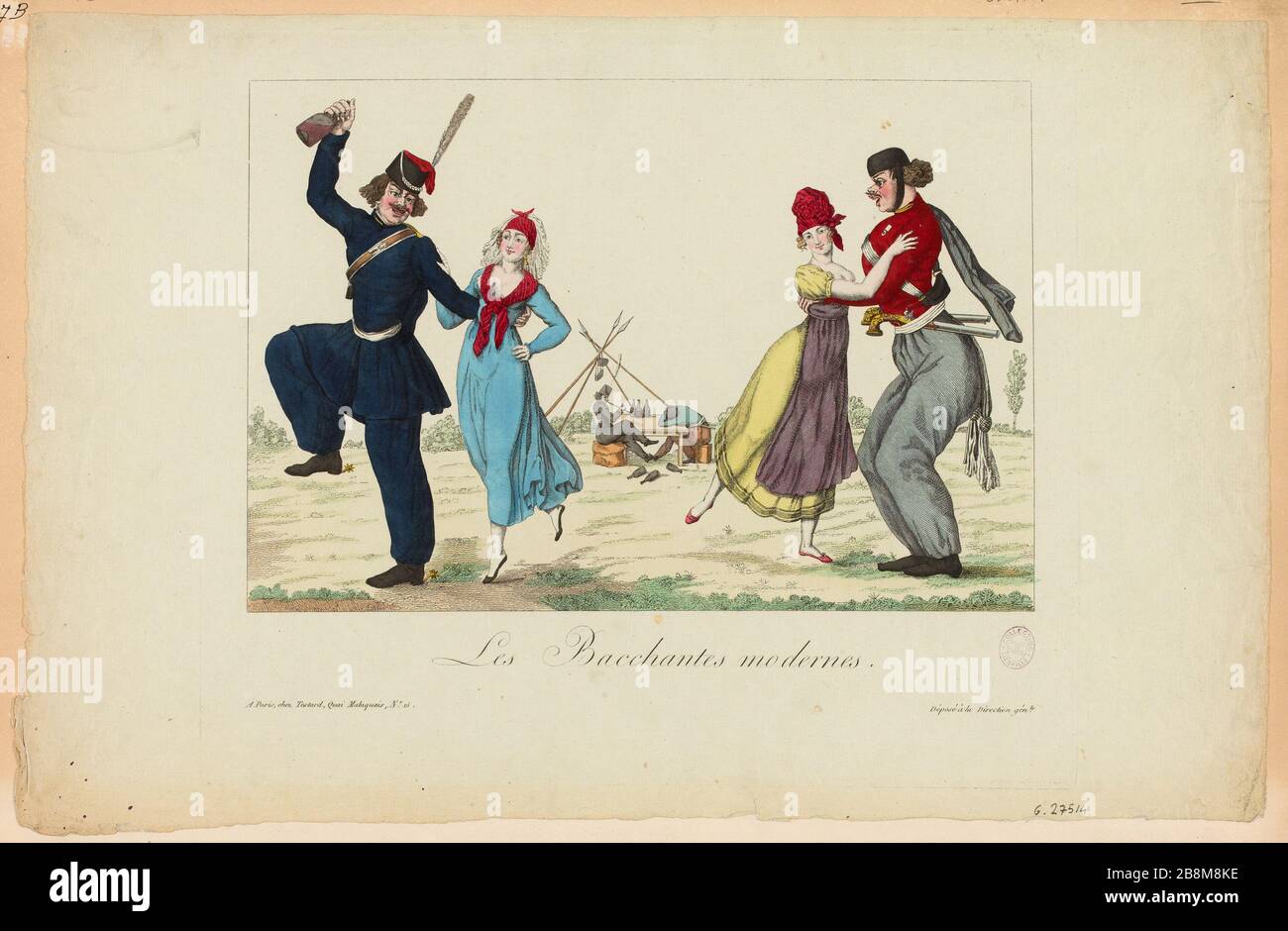 Moderne Bacchae. (IT) Stockfoto