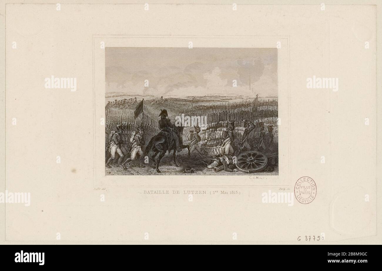 Schlacht von Lutzen (1. Mai 1813) (IT) Stockfoto
