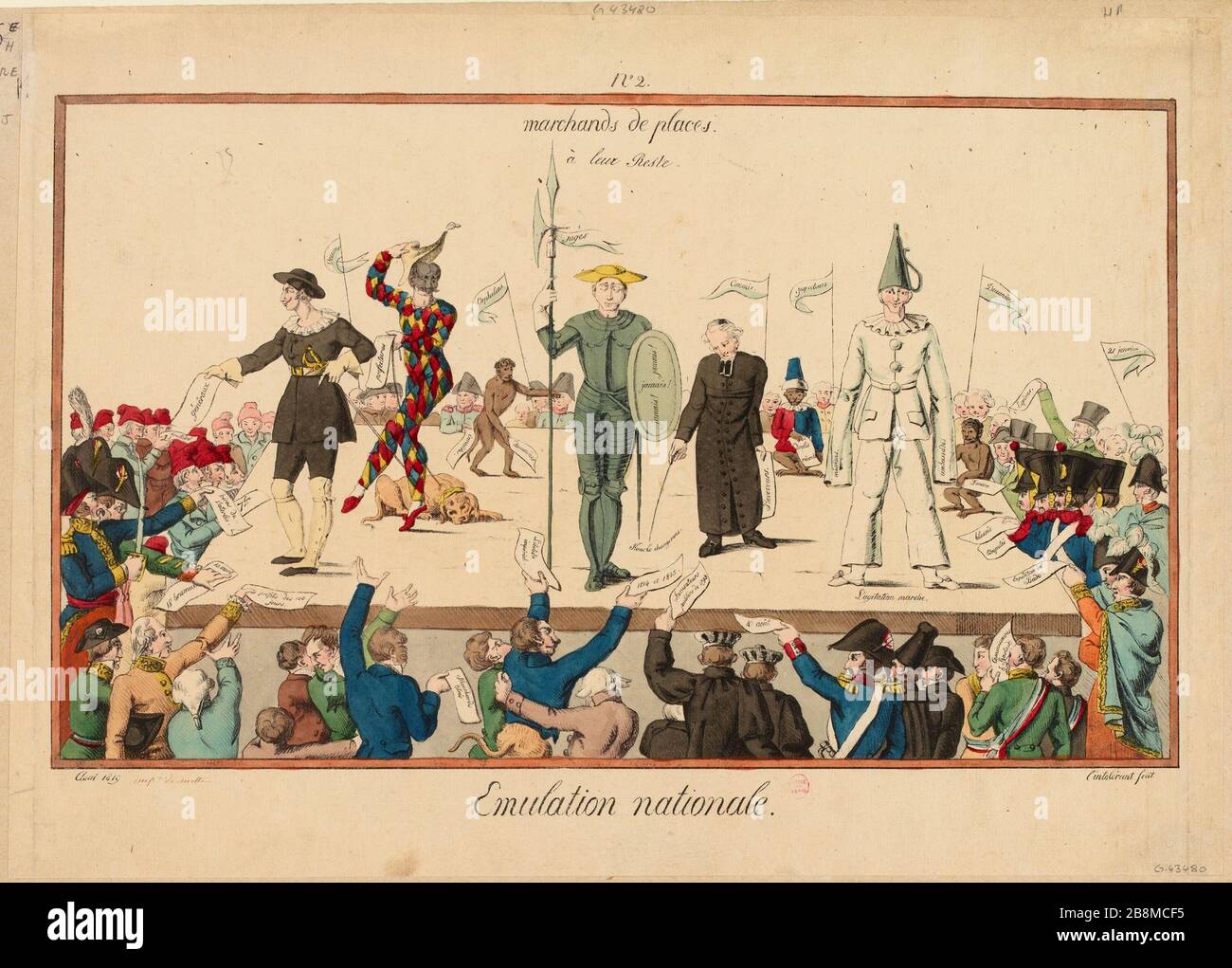 Emulation National (TI) Stockfoto