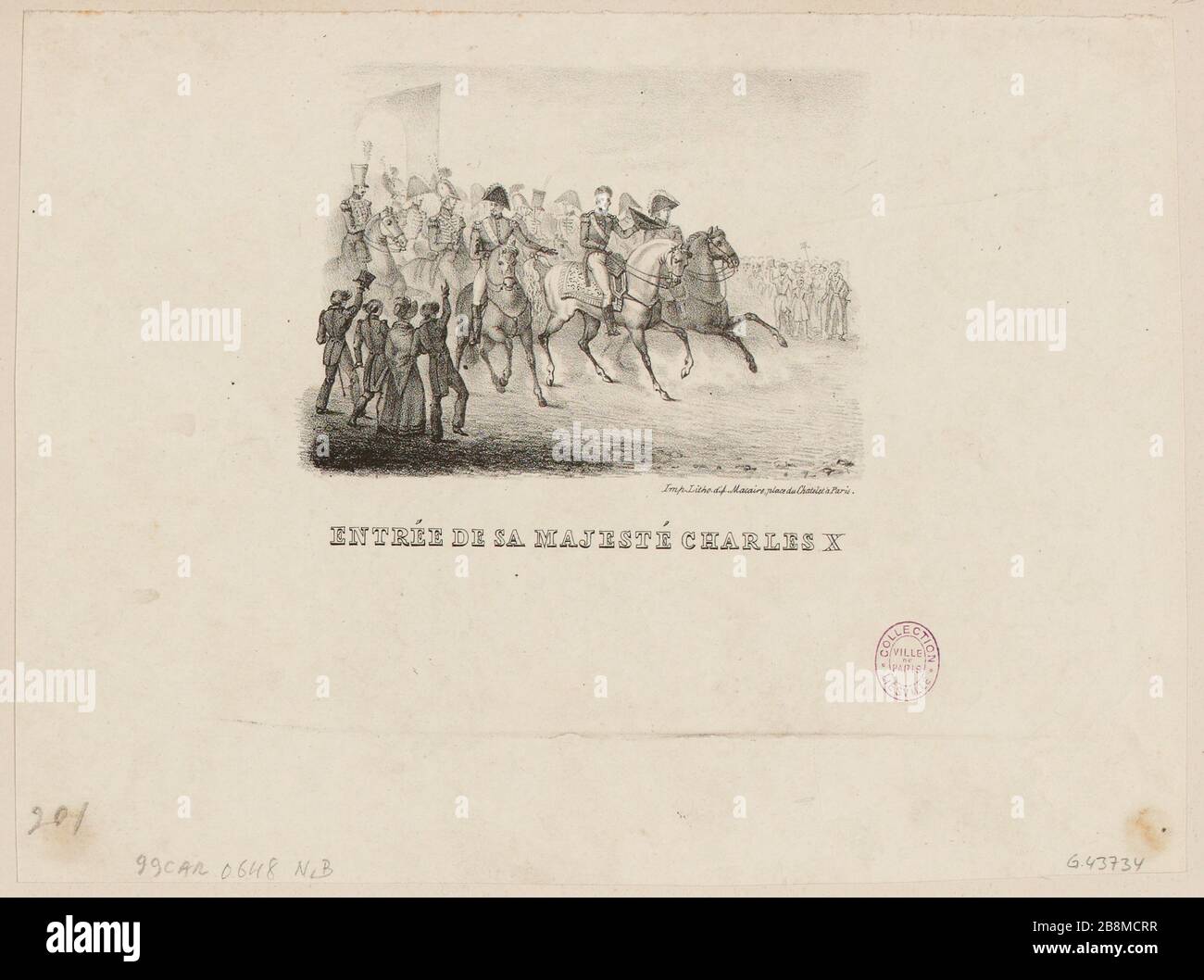 STAMMBAUM VON CHARLES X. MAJESTE SA (TI) Stockfoto