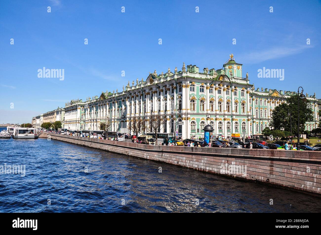 Das Staatliche Eremitage Museum, Sankt Petersburg, Russland Stockfoto