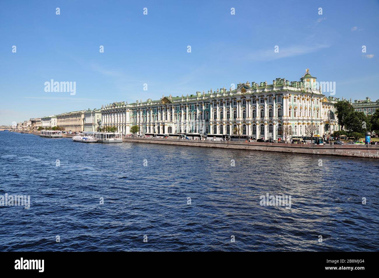 Das Staatliche Eremitage Museum, Sankt Petersburg, Russland Stockfoto