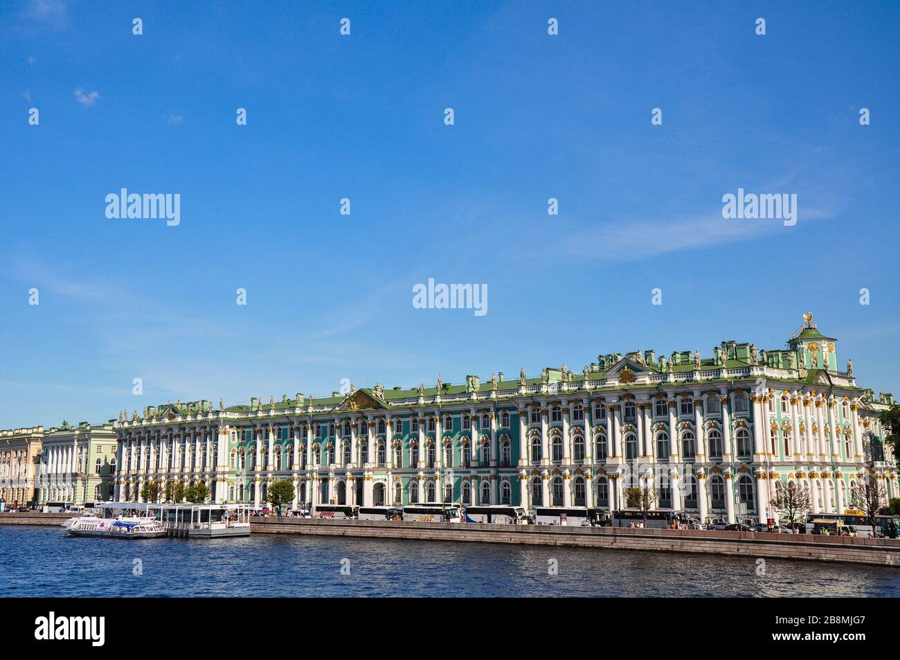 Das Staatliche Eremitage Museum, Sankt Petersburg, Russland Stockfoto