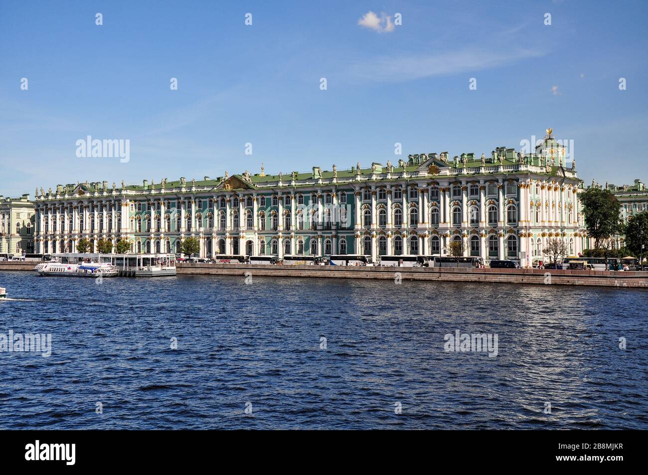 Das Staatliche Eremitage Museum, Sankt Petersburg, Russland Stockfoto
