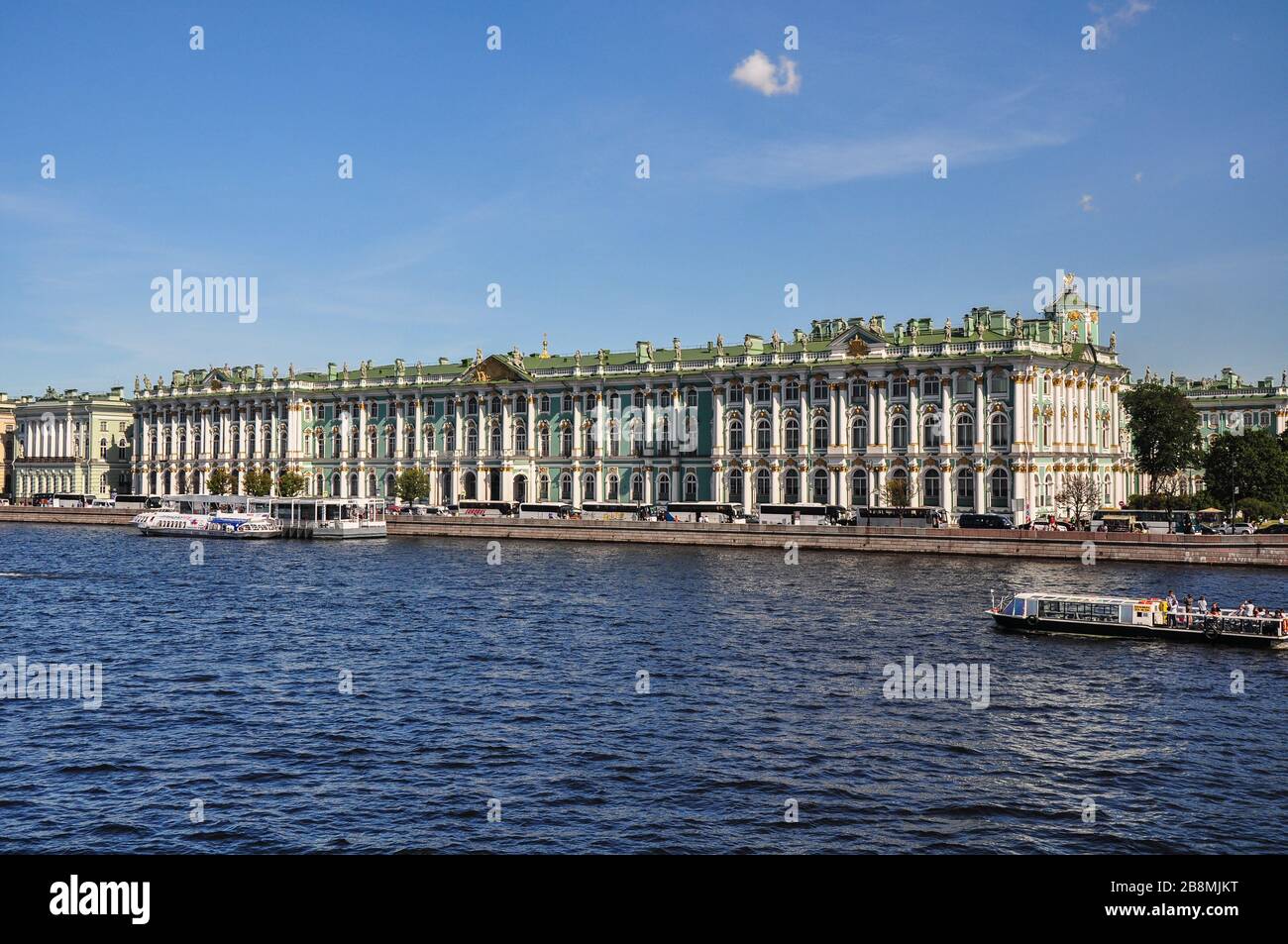 Das Staatliche Eremitage Museum, Sankt Petersburg, Russland Stockfoto