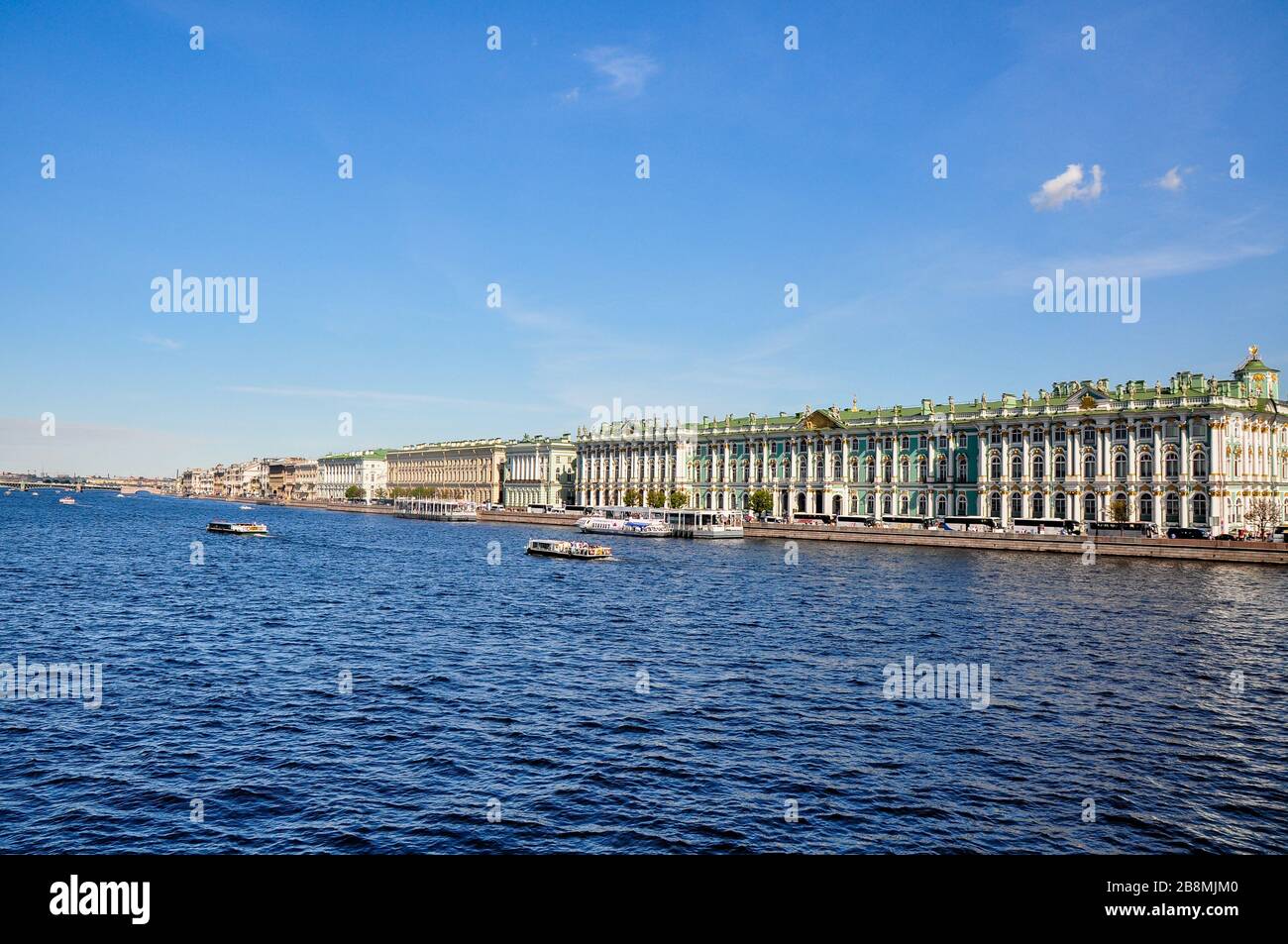 Das Staatliche Eremitage Museum, Sankt Petersburg, Russland Stockfoto