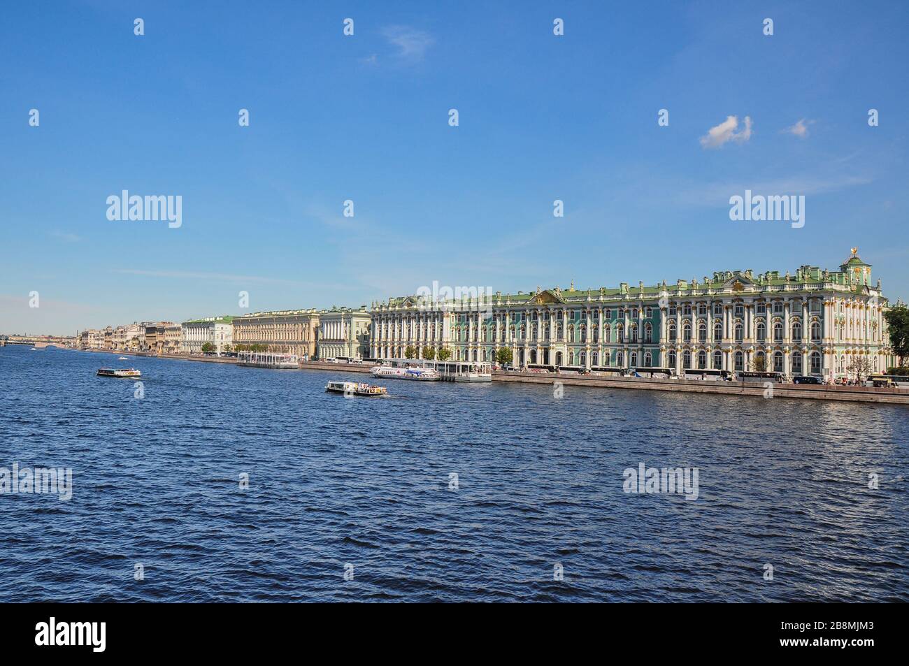 Das Staatliche Eremitage Museum, Sankt Petersburg, Russland Stockfoto