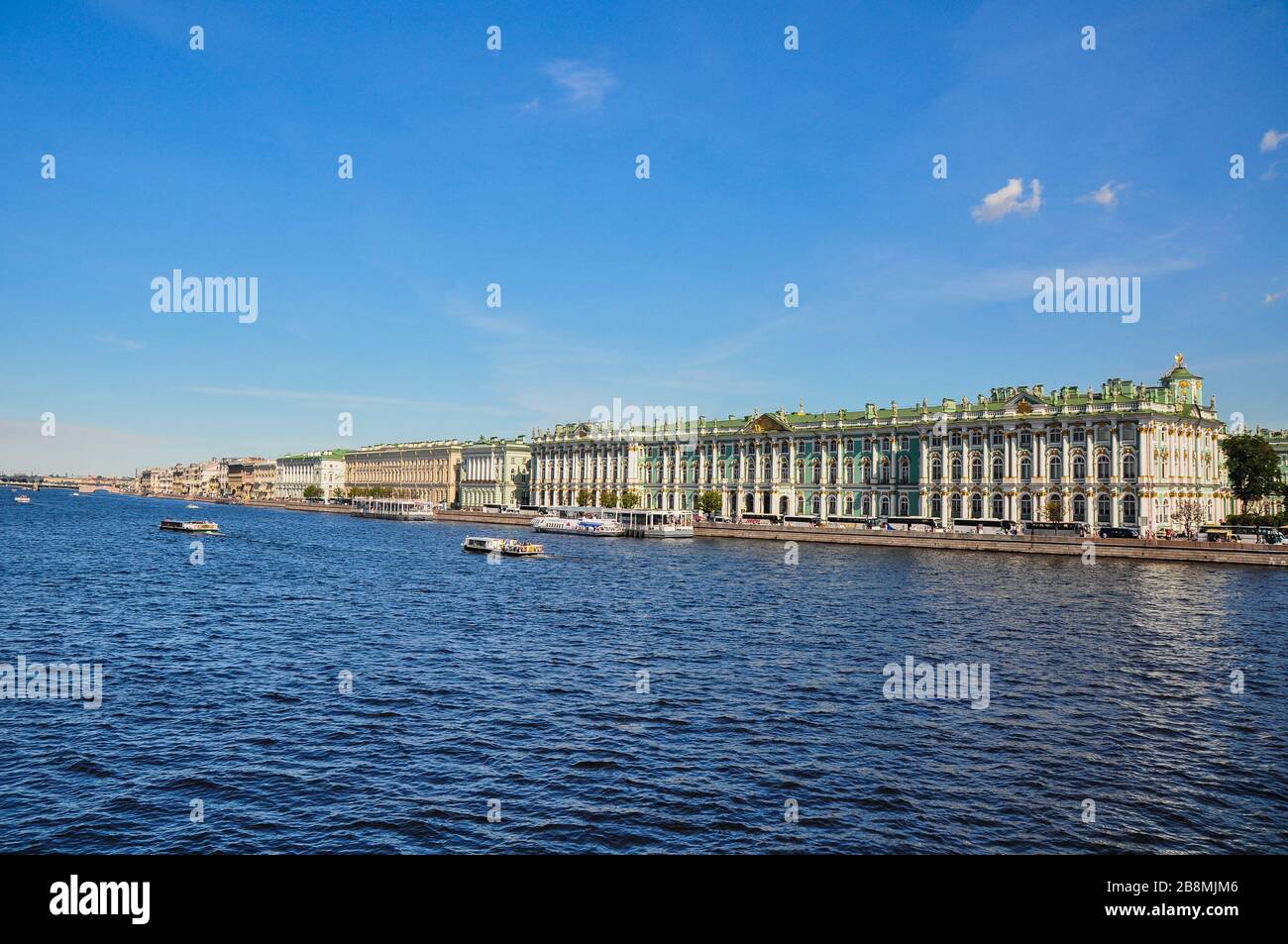 Das Staatliche Eremitage Museum, Sankt Petersburg, Russland Stockfoto