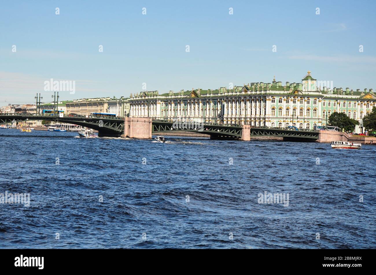 Das Staatliche Eremitage Museum, Sankt Petersburg, Russland Stockfoto