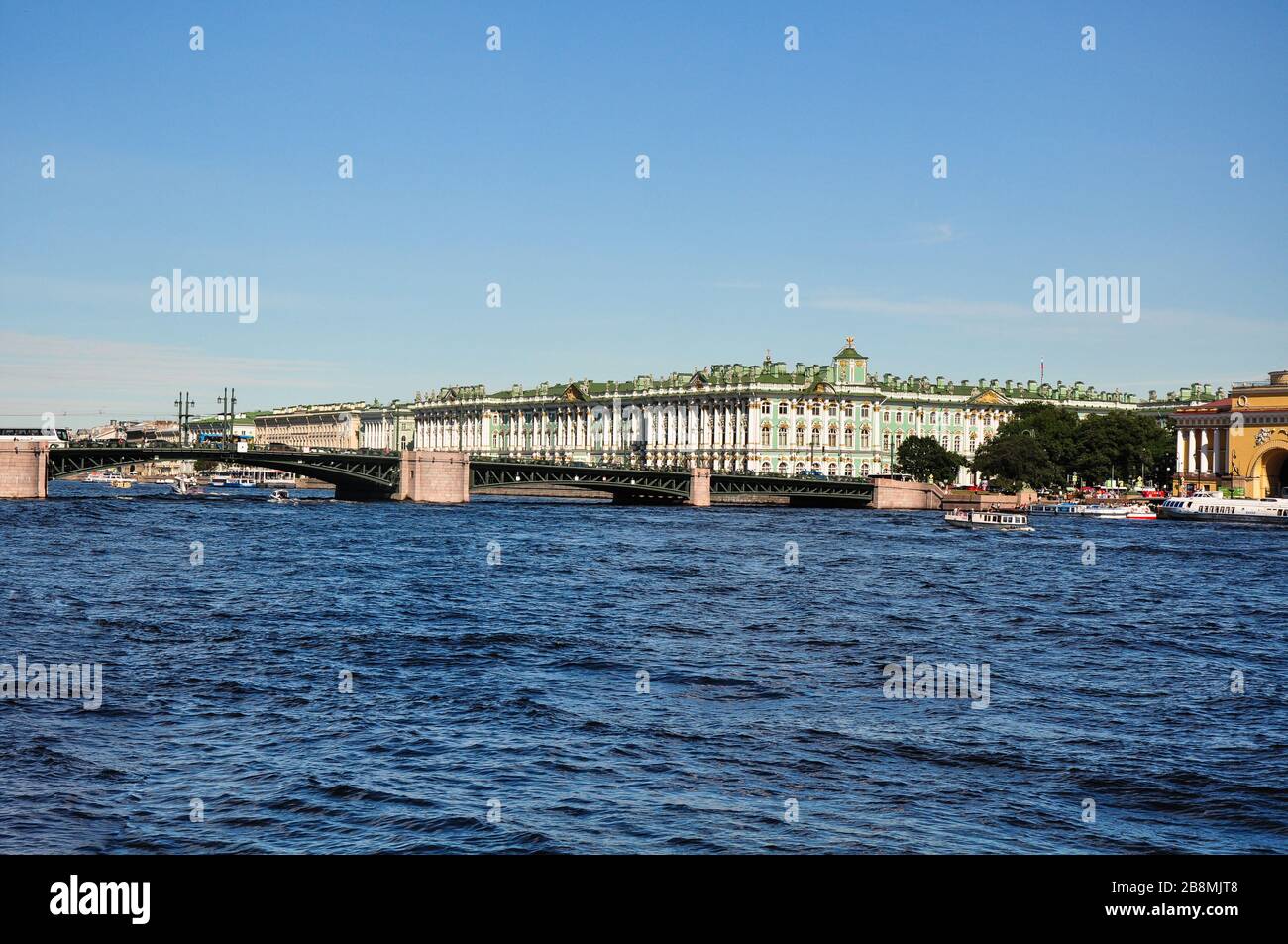 Das Staatliche Eremitage Museum, Sankt Petersburg, Russland Stockfoto