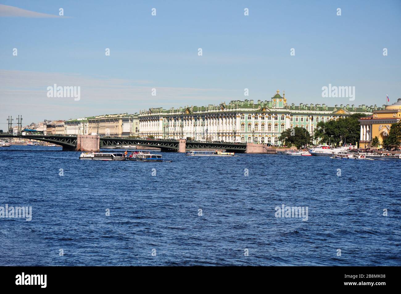 Das Staatliche Eremitage Museum, Sankt Petersburg, Russland Stockfoto