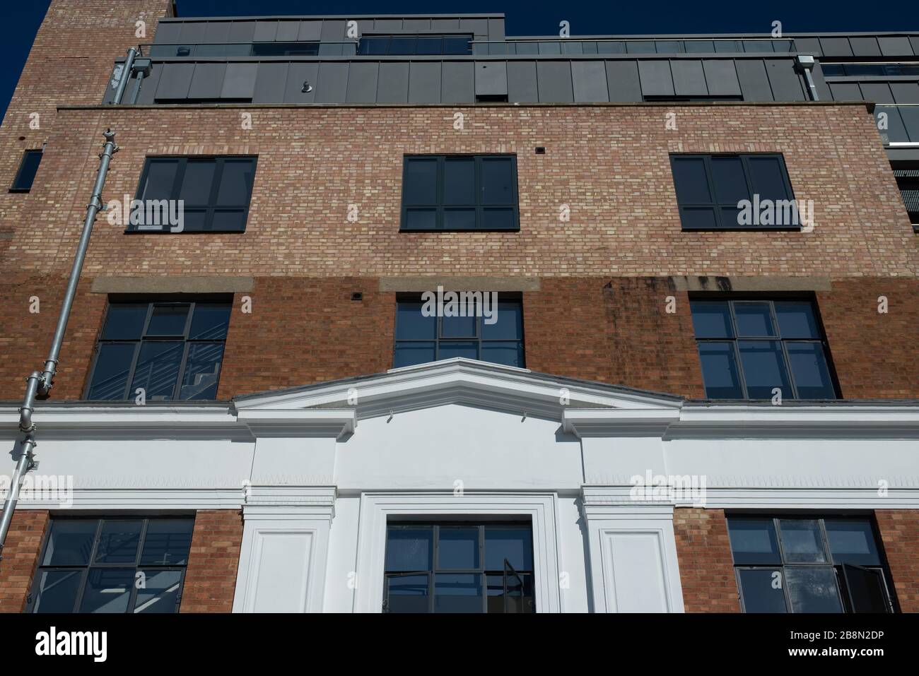 Renovierung der Stanley House Studios, Stanley Gardens, Acton, London, W3 Stockfoto