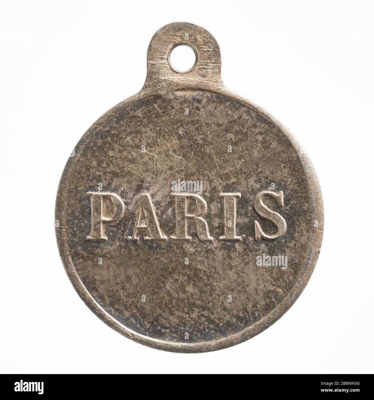 Unbestimmt, das neunzehnte Jahrhundert 'Indéterminé, XIXe siècle'. Cuivre. Paris, musée Carnavalet. Stockfoto