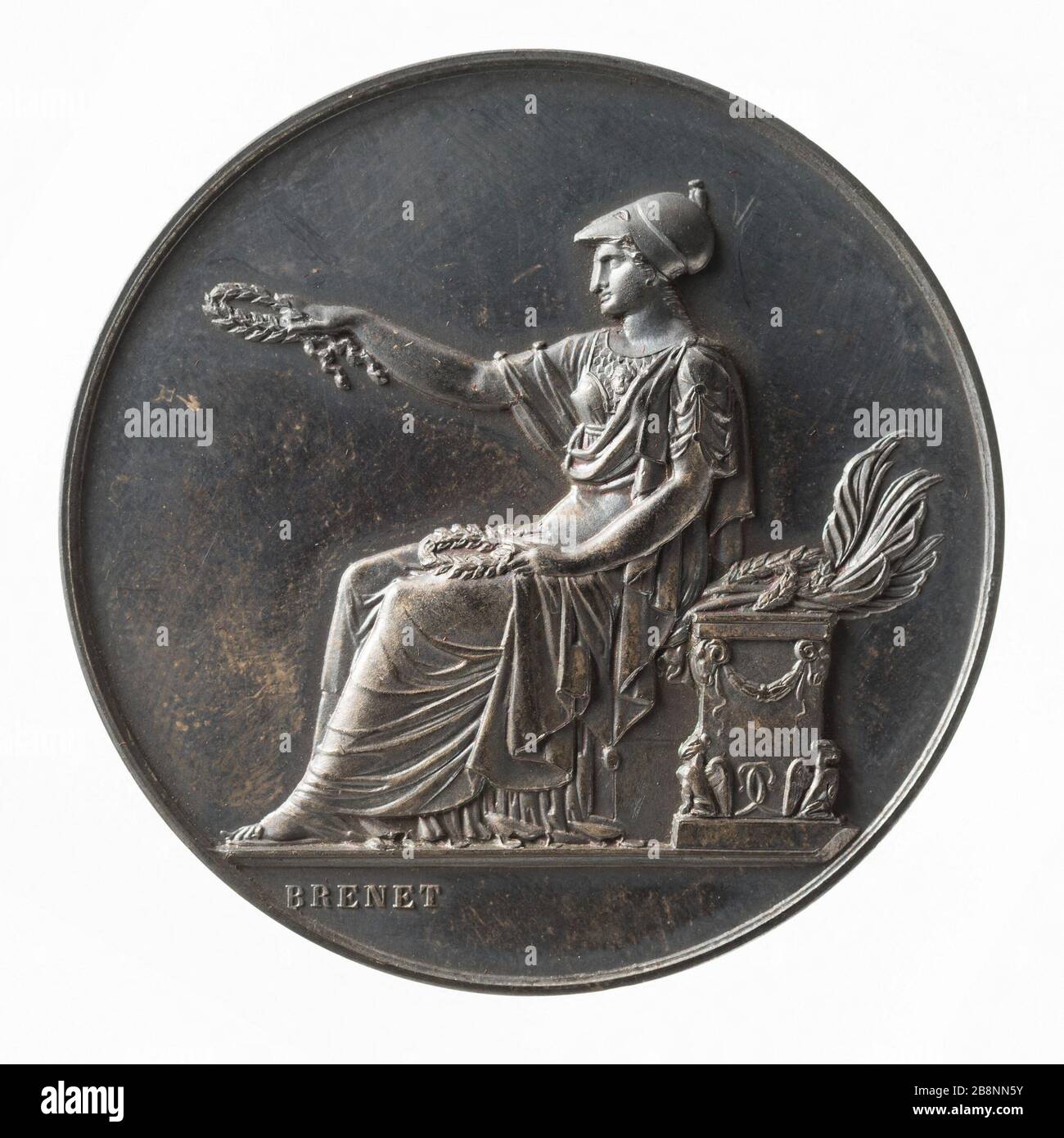 Rat öffentliche Gesundheit und Sicherheit der Präfektur der Polizei von Paris, XIX Jahrhundert Brenet, Nicolas. "Conseil d'hygiène publique et de salubrité de la Préfecture de police de Paris, XIXe siècle". Argent. Paris, musée Carnavalet. Stockfoto