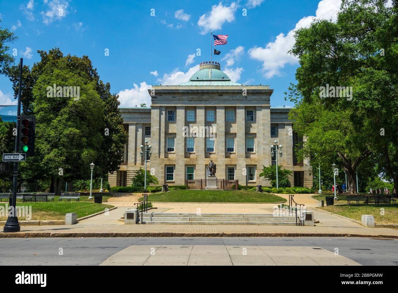 Raleigh NC North Carolina State Capitol Capital Statehouse Complex Stockfoto