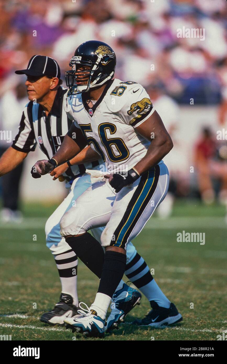 Hardy Nickerson von den Jacksonville Jaguars Stockfoto