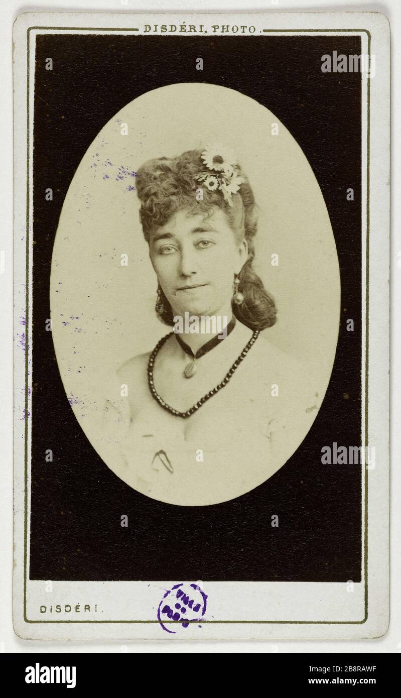 Portrait von Guerin Marie (Schauspielerin) Portrait de Guérin Marie