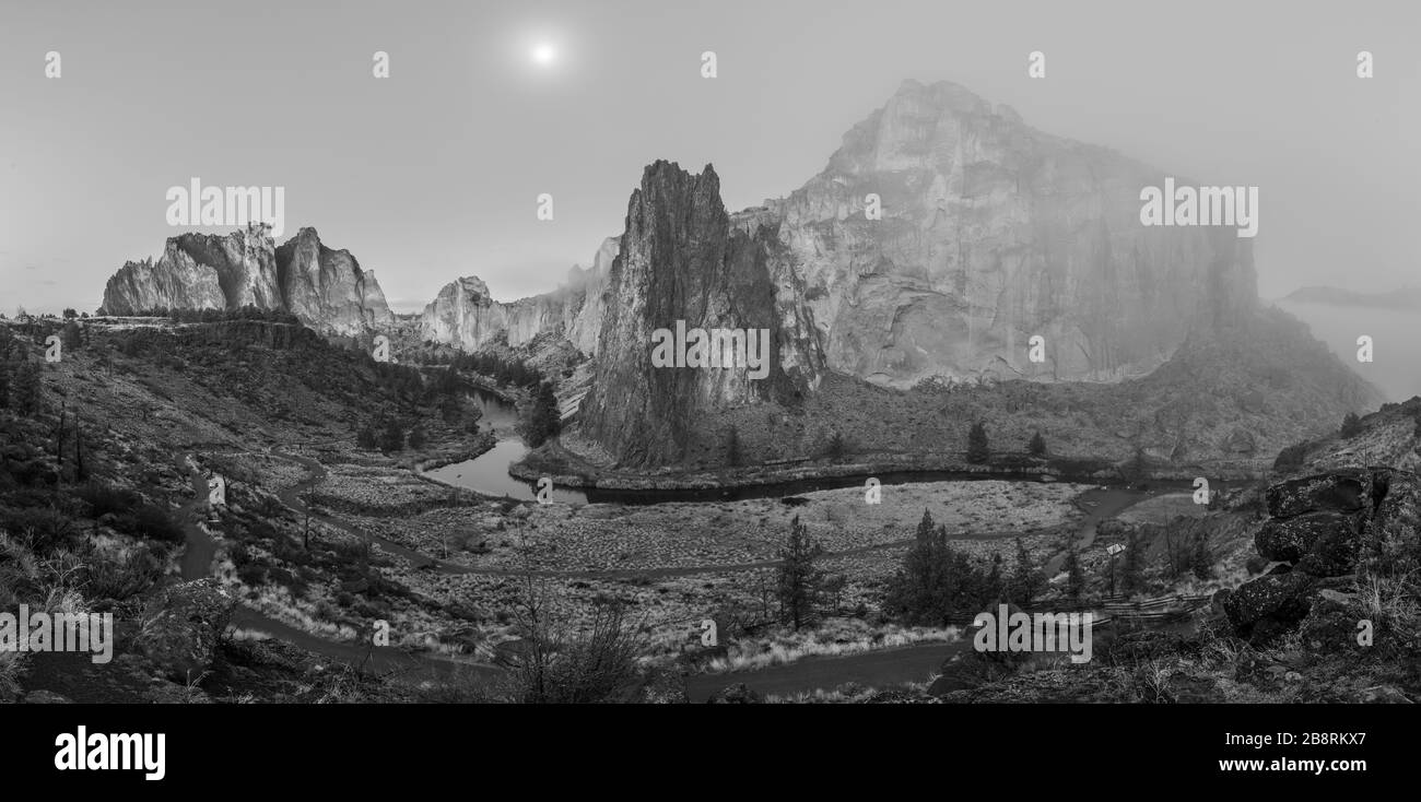 Smith Rock State Park - Central Oregon Stockfoto