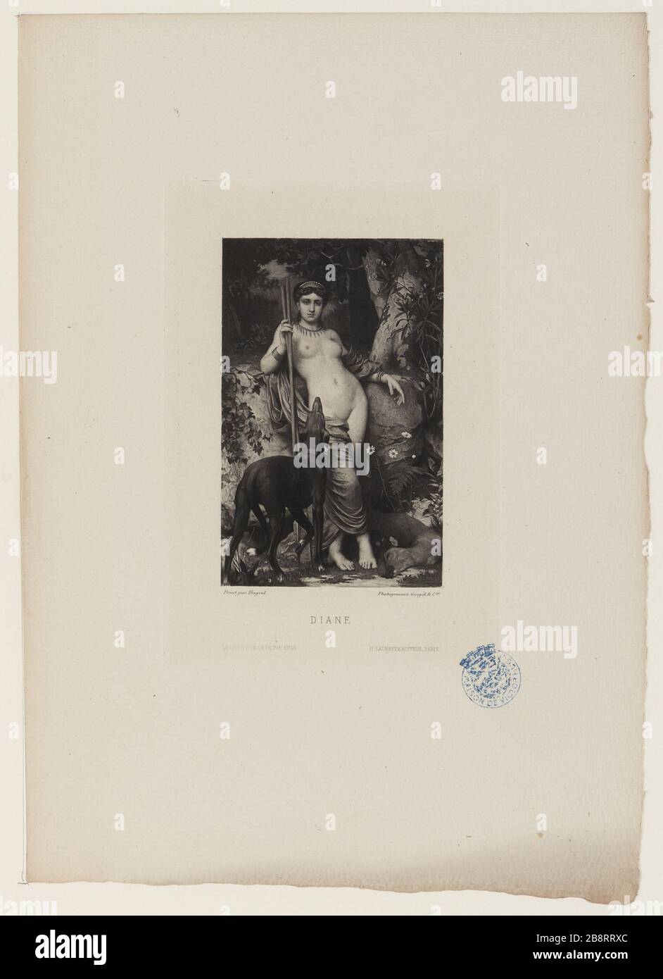 Diane [die Legende der Jahrhunderte, XI Die sieben Weltwunder, I. Ephesus-Tempel] Stockfoto