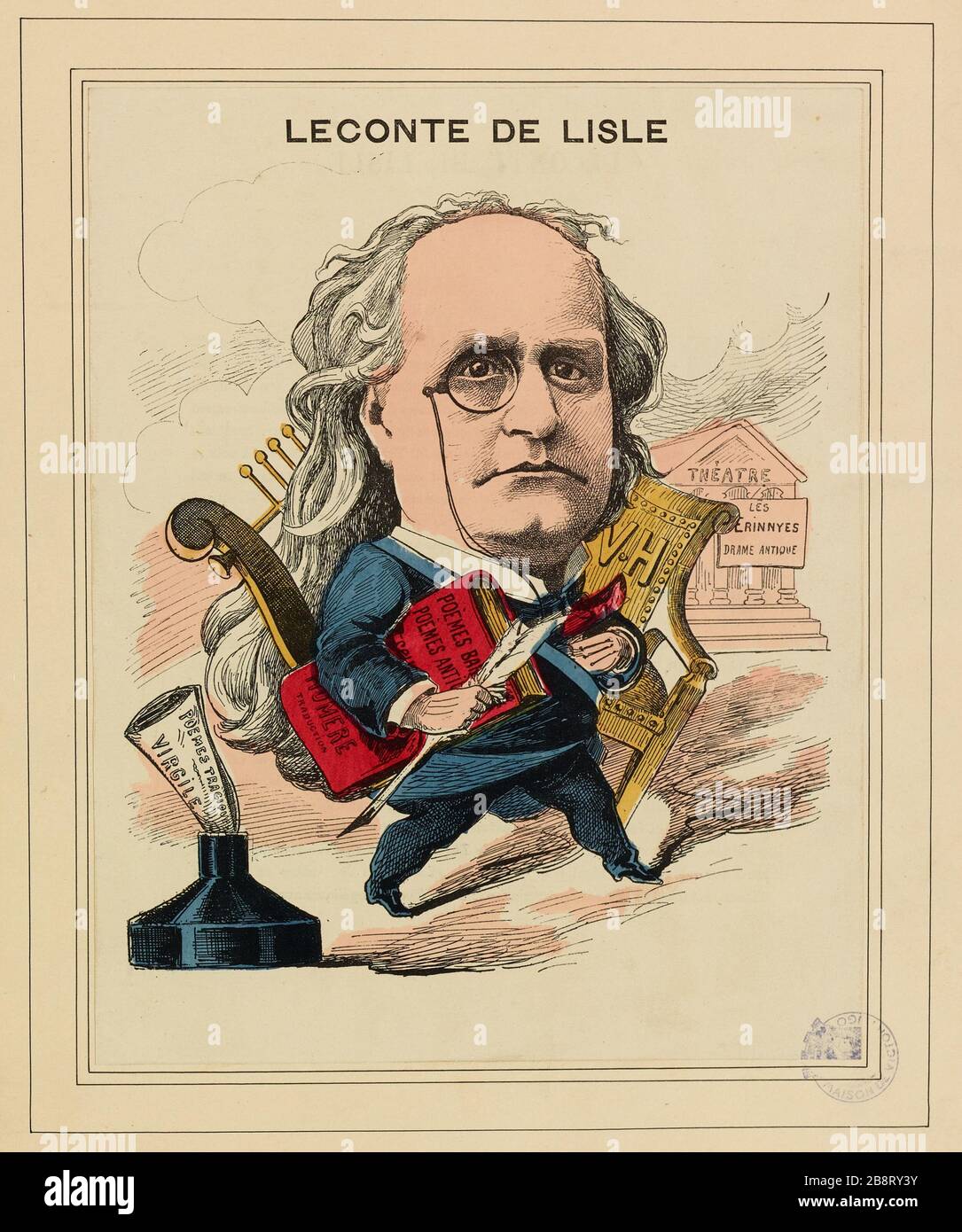 Leconte de Lisle Stockfoto