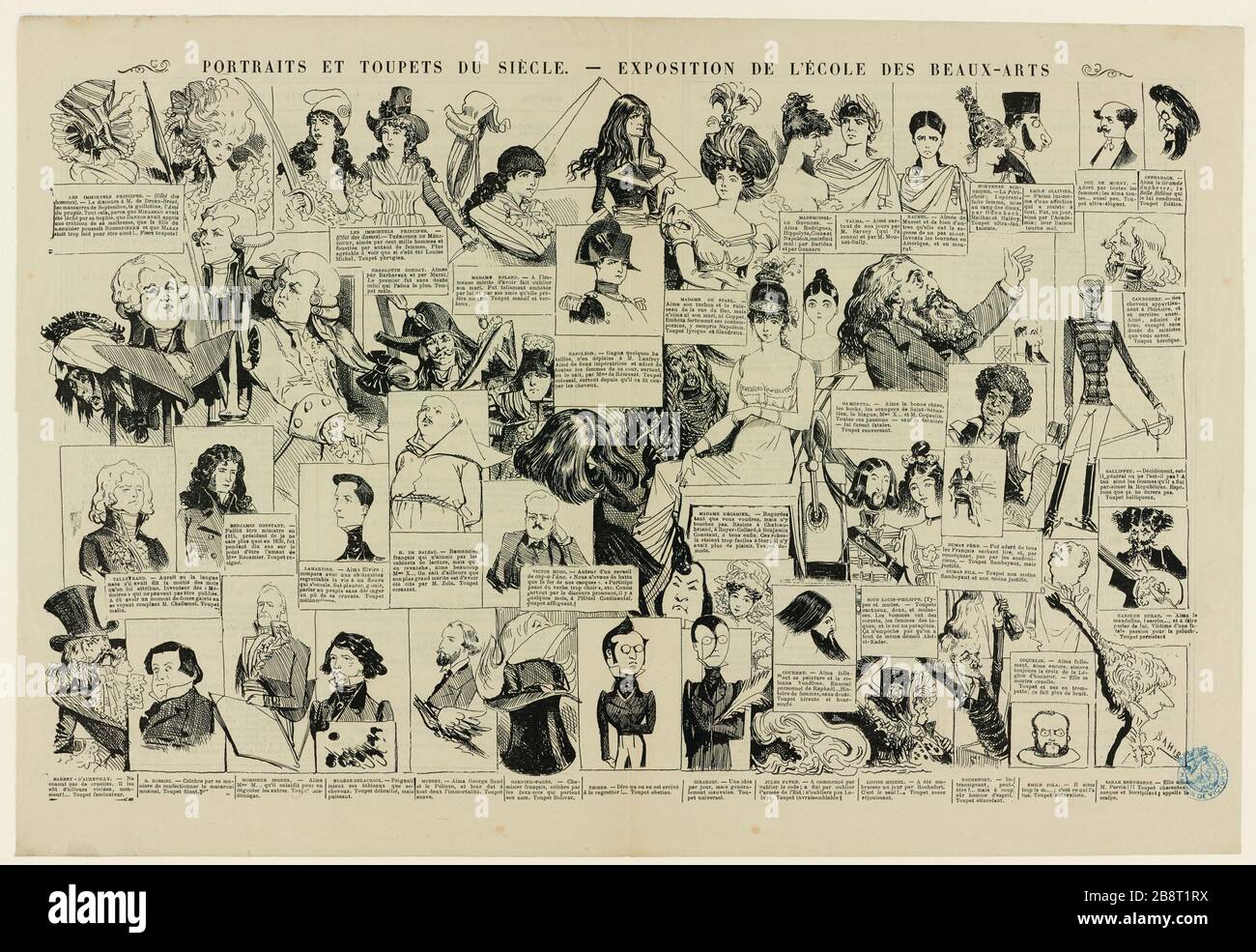 Das Pariser Leben, 26. Mai 1883 Stockfoto