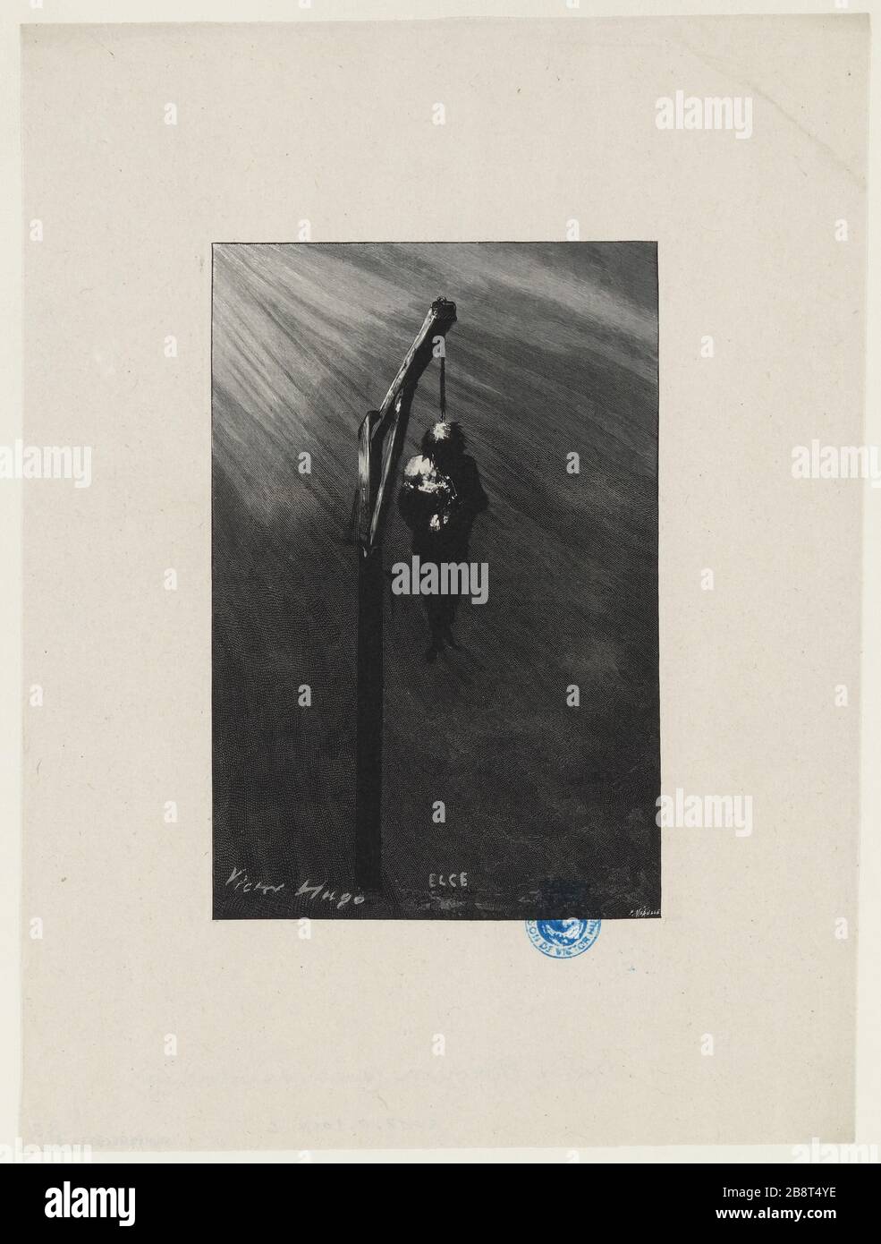 Taten und Worte, während des Exils 1859: John Brown Stockfoto