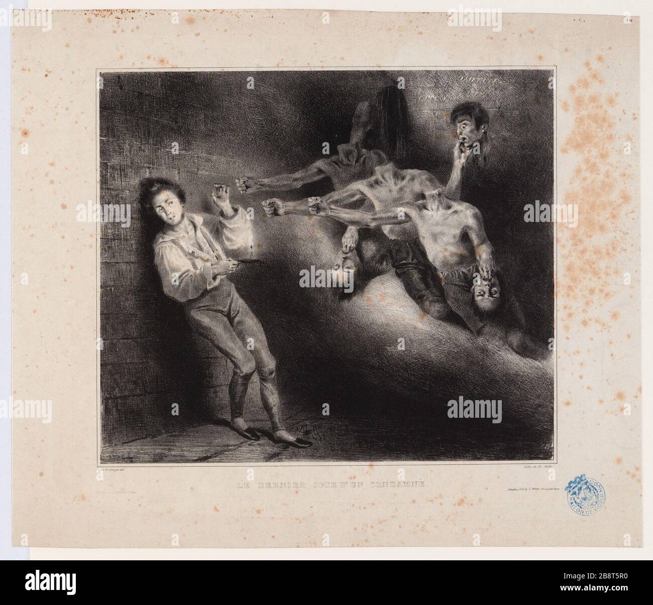 [Der letzte Tag eines Verurteilten] der letzte Tag eines Verurteilten Stockfoto