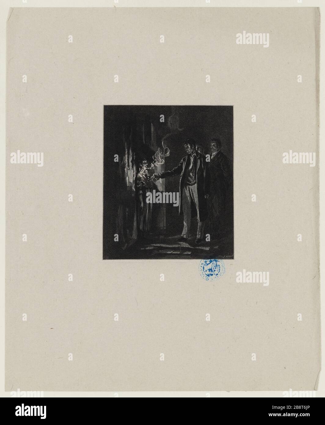 [Der letzte Tag eines Verurteilten] der kleine alte Stockfoto