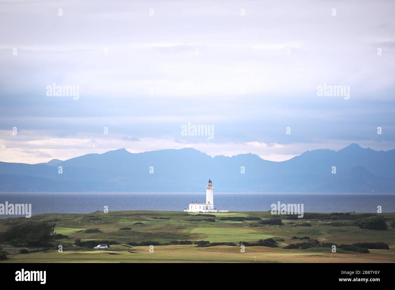 Turnberry Lighthouse, im Trump Turnberry Resort Stockfoto