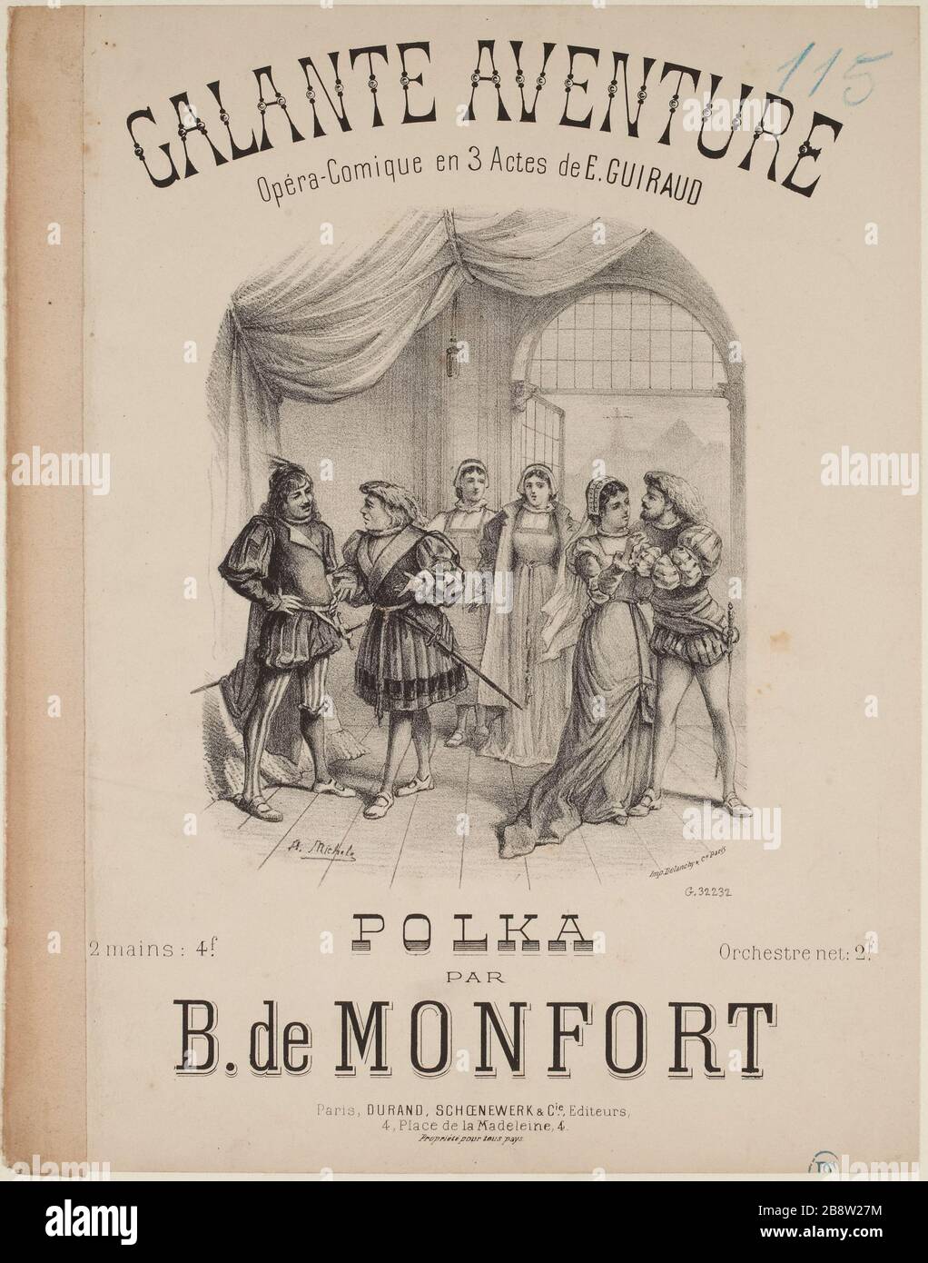 Abenteuer Galante Stockfoto