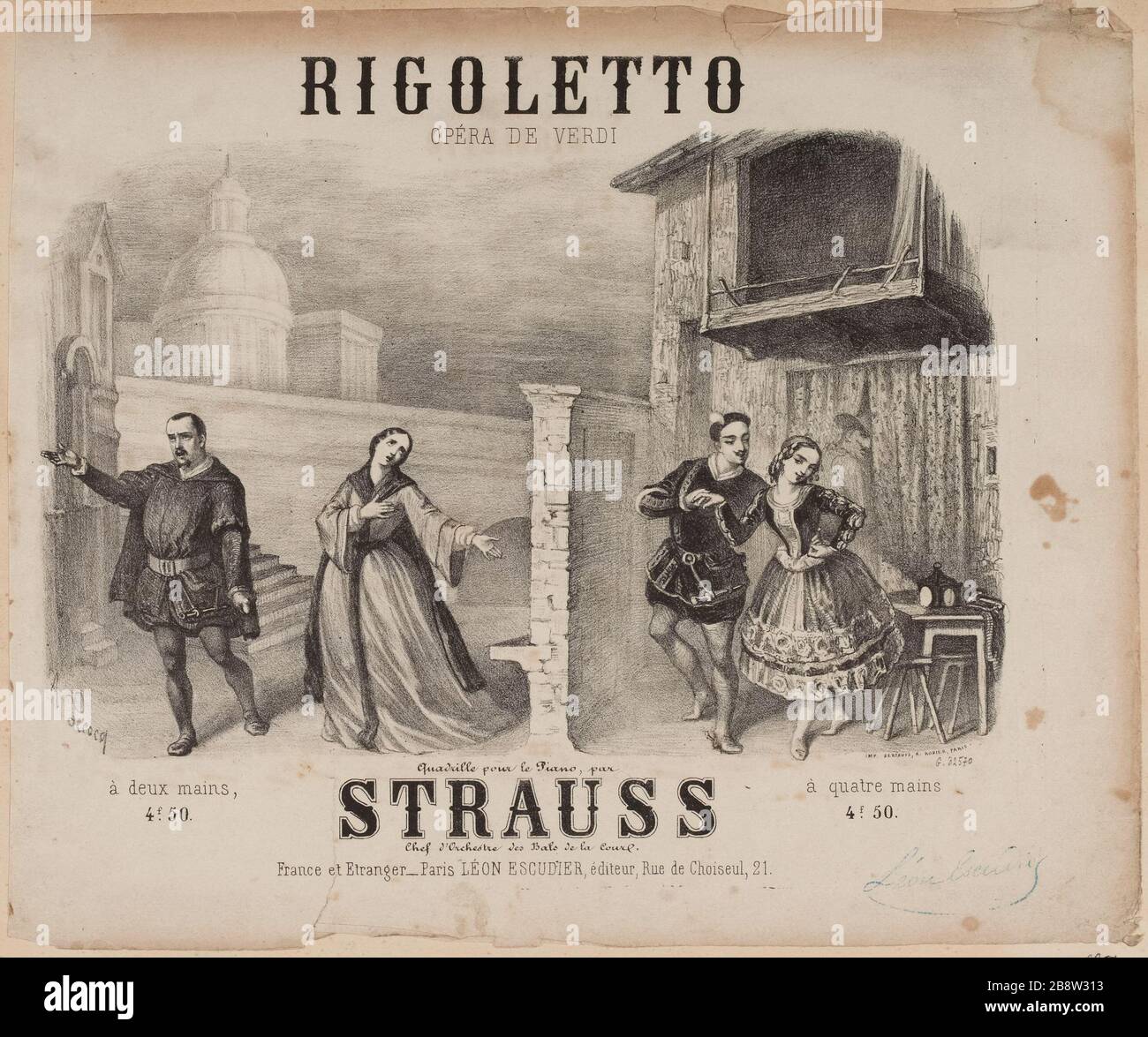Rigoletto Stockfoto
