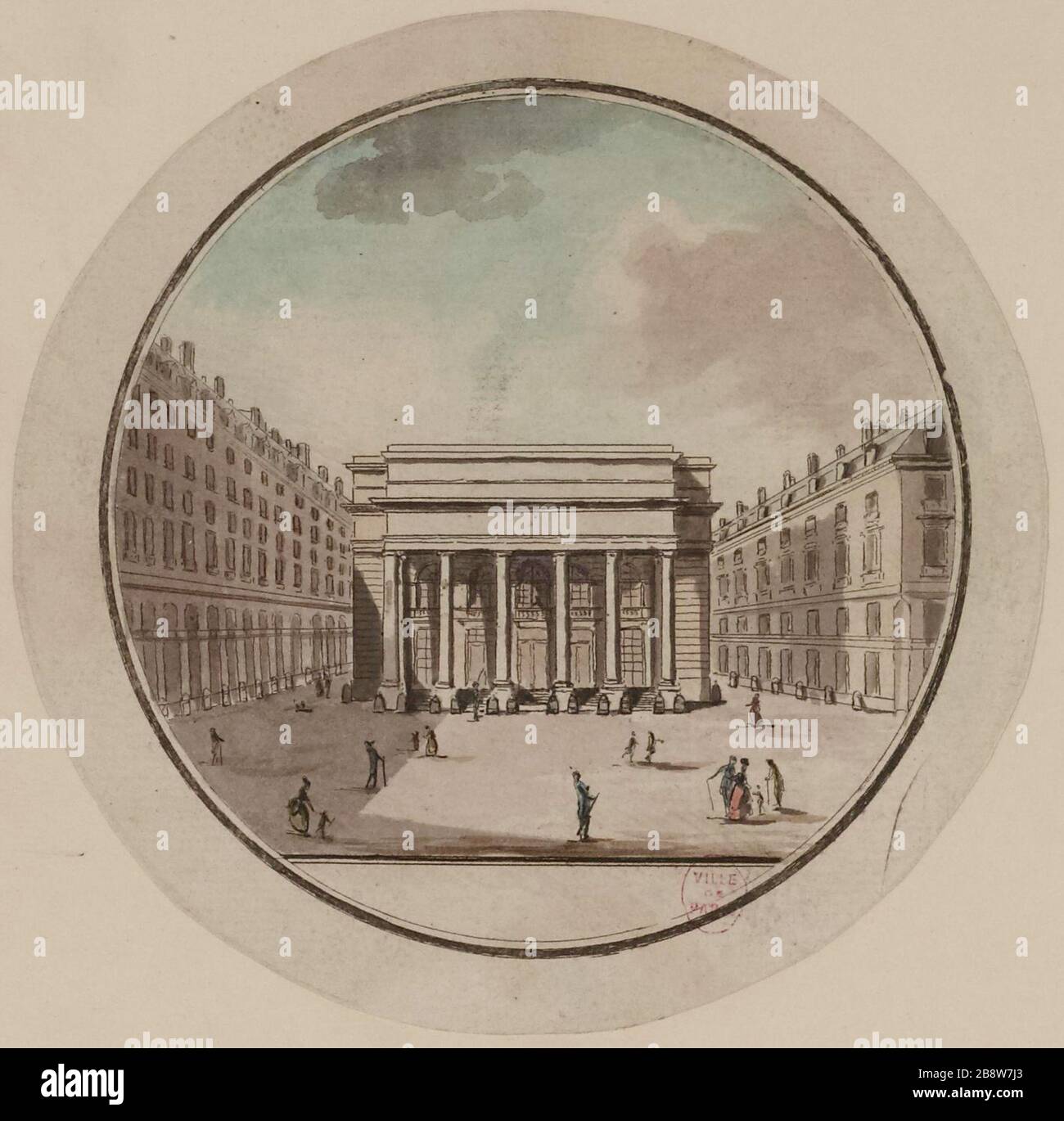 Italienisches Theater. Stockfoto