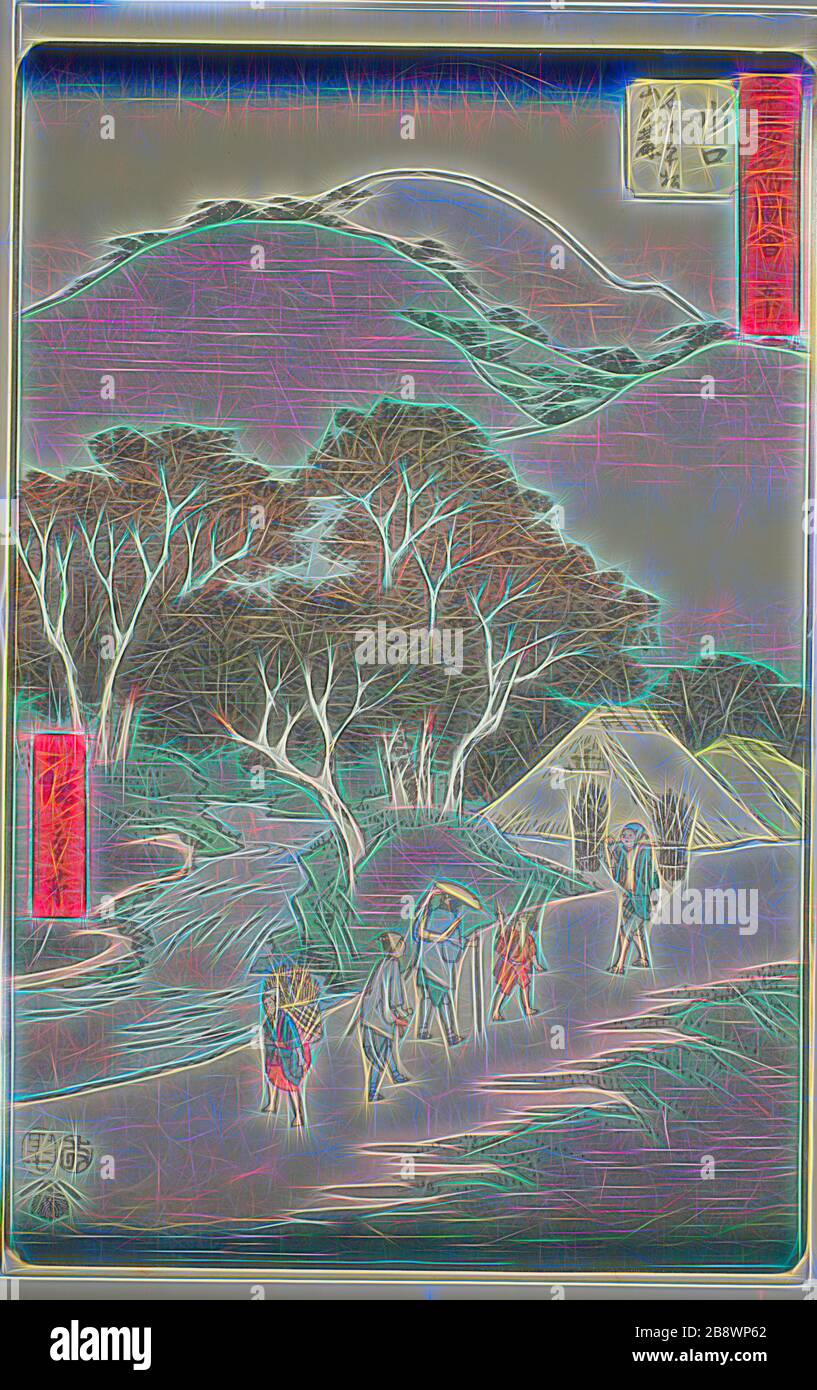 Meisho Hiramatsu Yama No Fumoto Stockfotos und bilder Kaufen Alamy