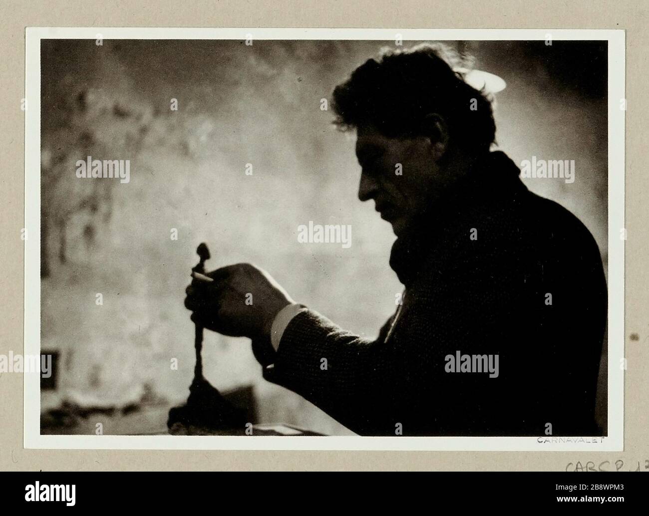 Alberto Giacometti (1901 - 1966), Maler und Bildhauer Stockfoto